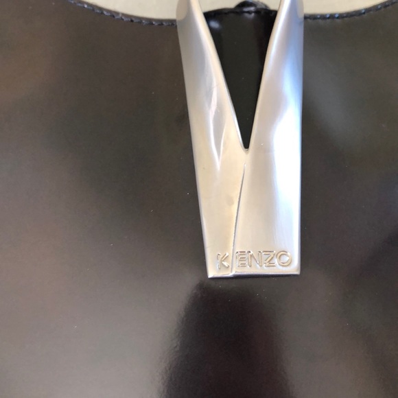 Kenzo Brown Leather Drop Shoulder Bag - Picture 2 of 11